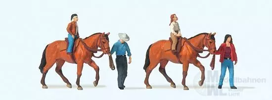 Preiser 10794 - Reitunterricht H0 .87