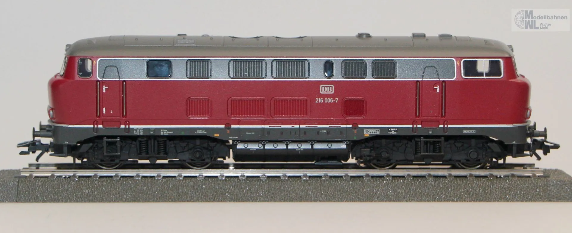 Märklin 37740 - MÄRKLIN - Diesellok BR 216 Lollo DB Ep.IV H0/WS Sound mfx