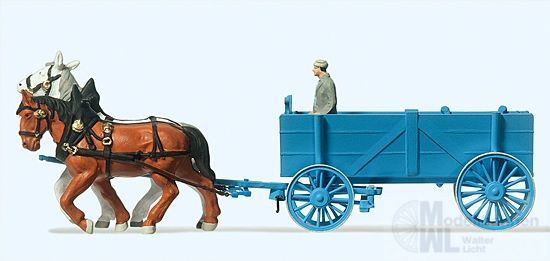Preiser 30468 - Kastenwagen Fertigmodell H0 1:87 Preiser 30468 - Kastenwagen Fertigmodell H0 1:87