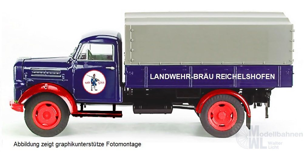NPE NA88180 - Borgward B 2500 Landwehr-Bräu 1:87