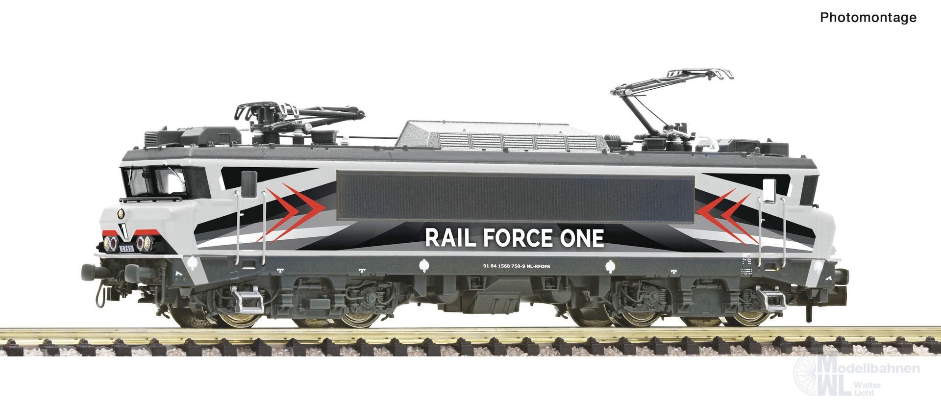Fleischmann 7560081 - E-Lok BR 1750 Rail Force One Ep.VI N 1:160