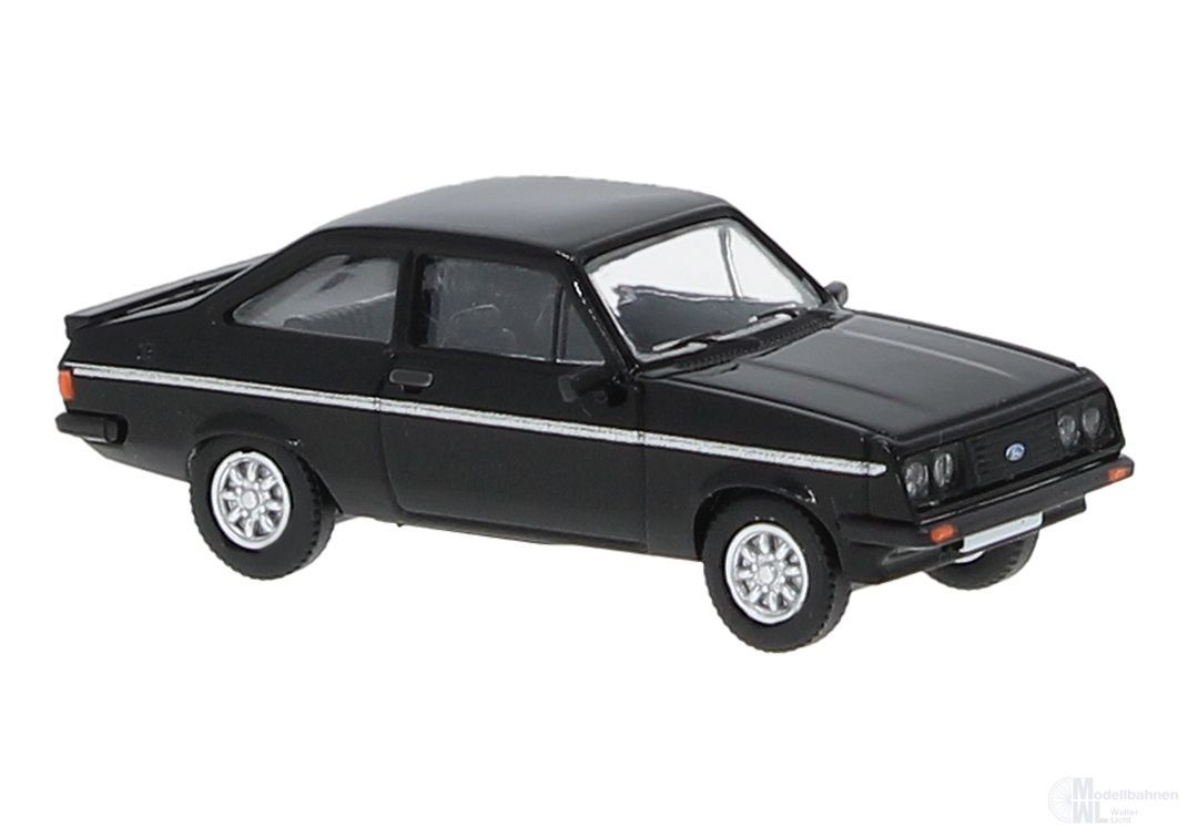 PCX-Models 870723 - Ford Escort MK II R schwarz 1977 H0 1:87