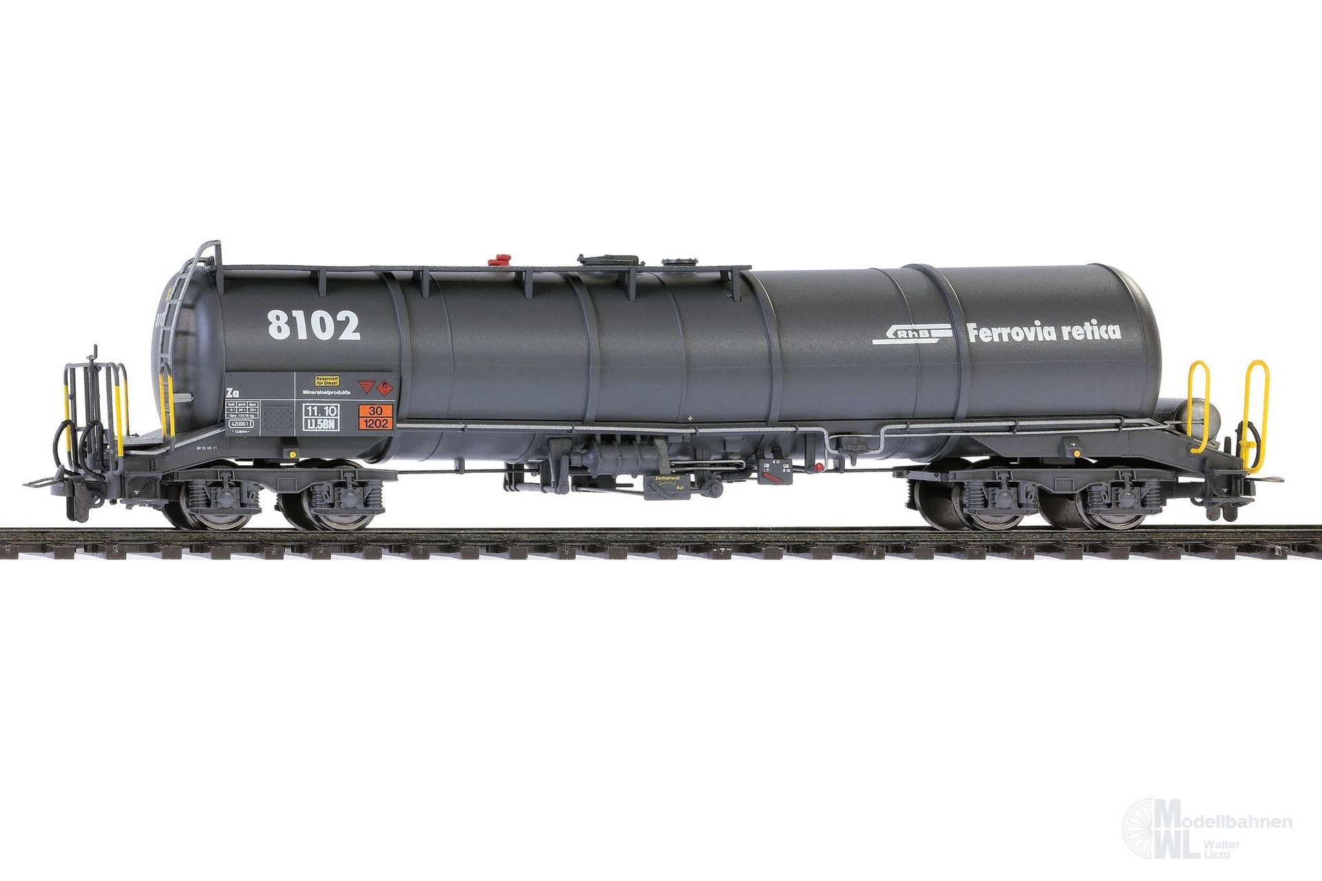 Bemo 2295122 - Knickkesselwagen RhB Ep.V/VI Za 8112 H0m