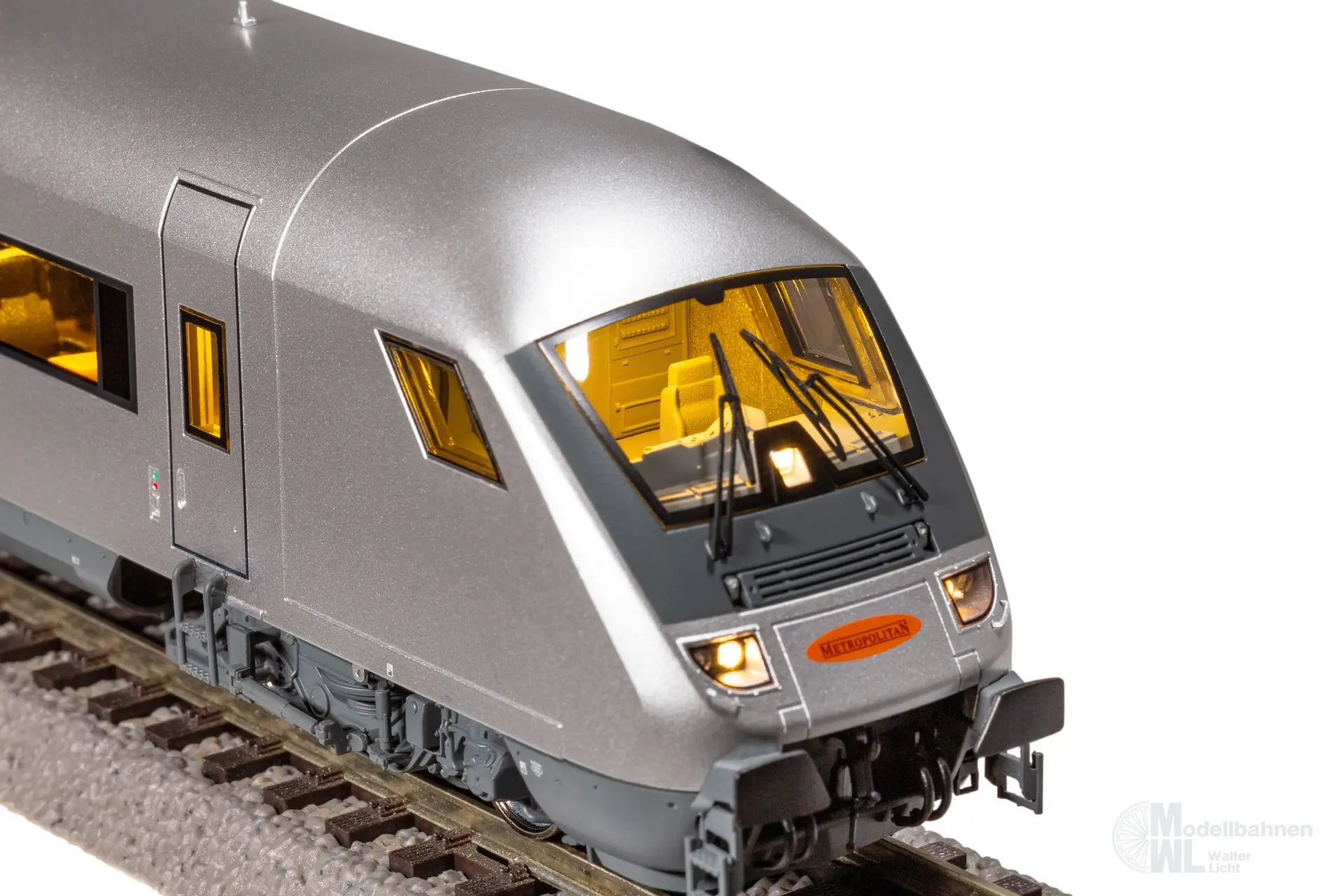 Piko 58150 - Zugpackung Metropolitan Express Train MET DB Ep.V 4.tlg. H0/GL