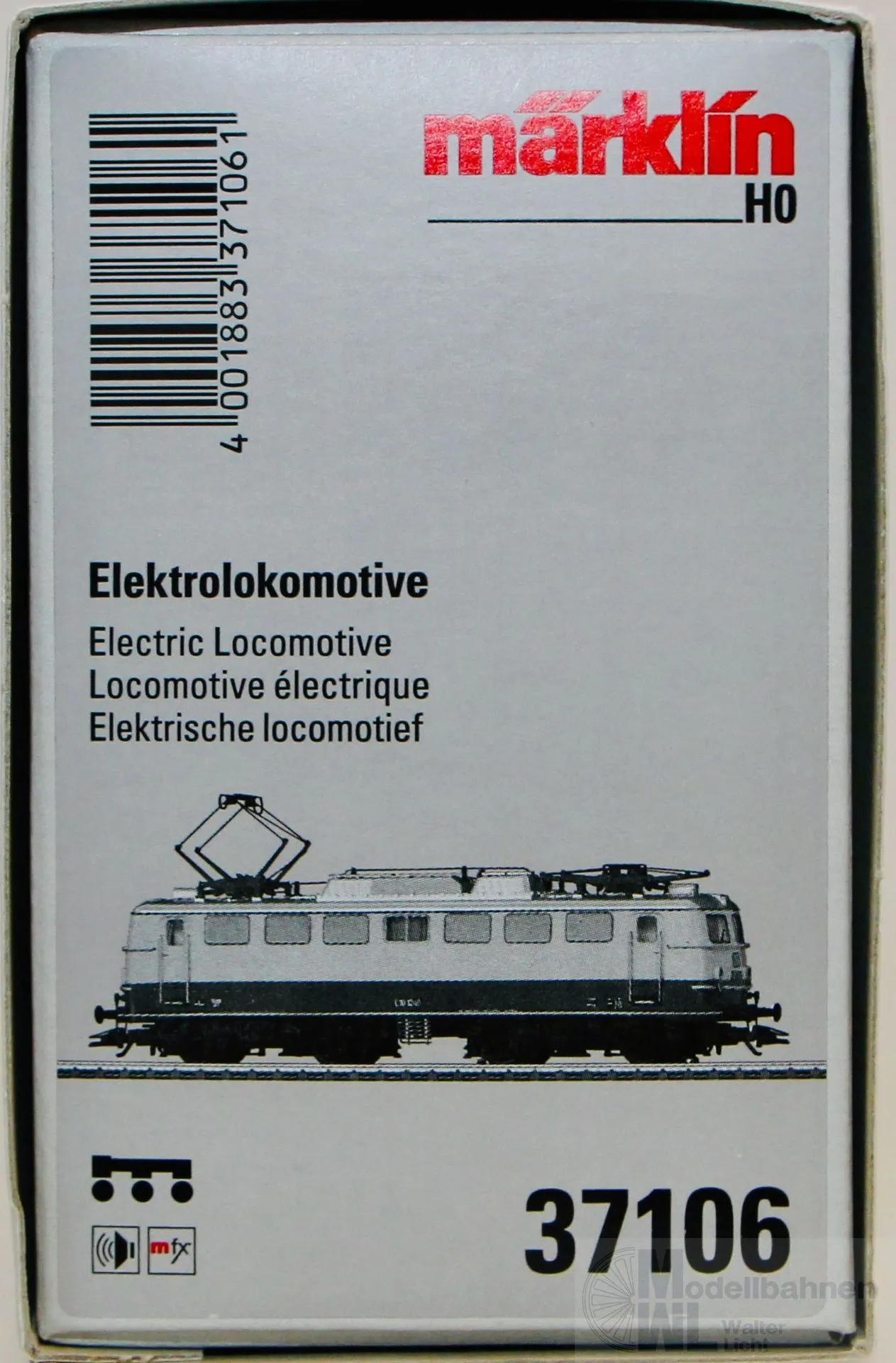 Märklin 37106 - MÄRKLIN - E-Lok E10 1240 DB Ep.III H0/WS mfx Sound