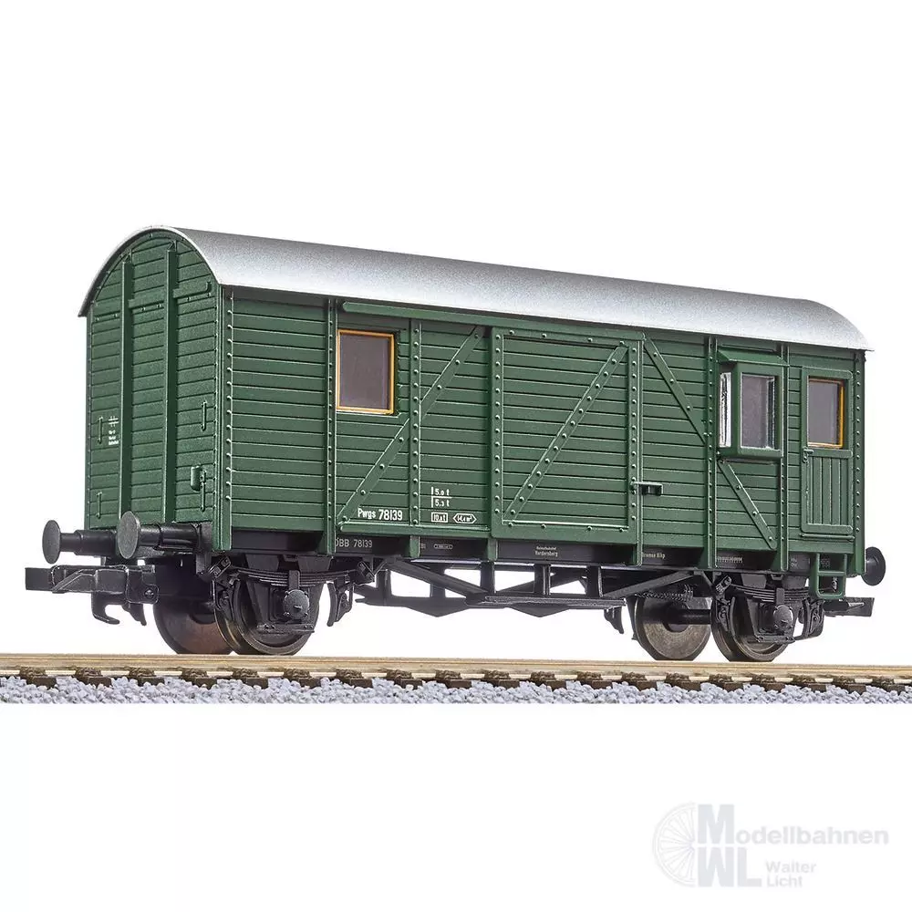 Liliput 334611 - Güterzugbegleitwagen ÖBB Ep.III/IV (Bahndienstwagen) H0/GL