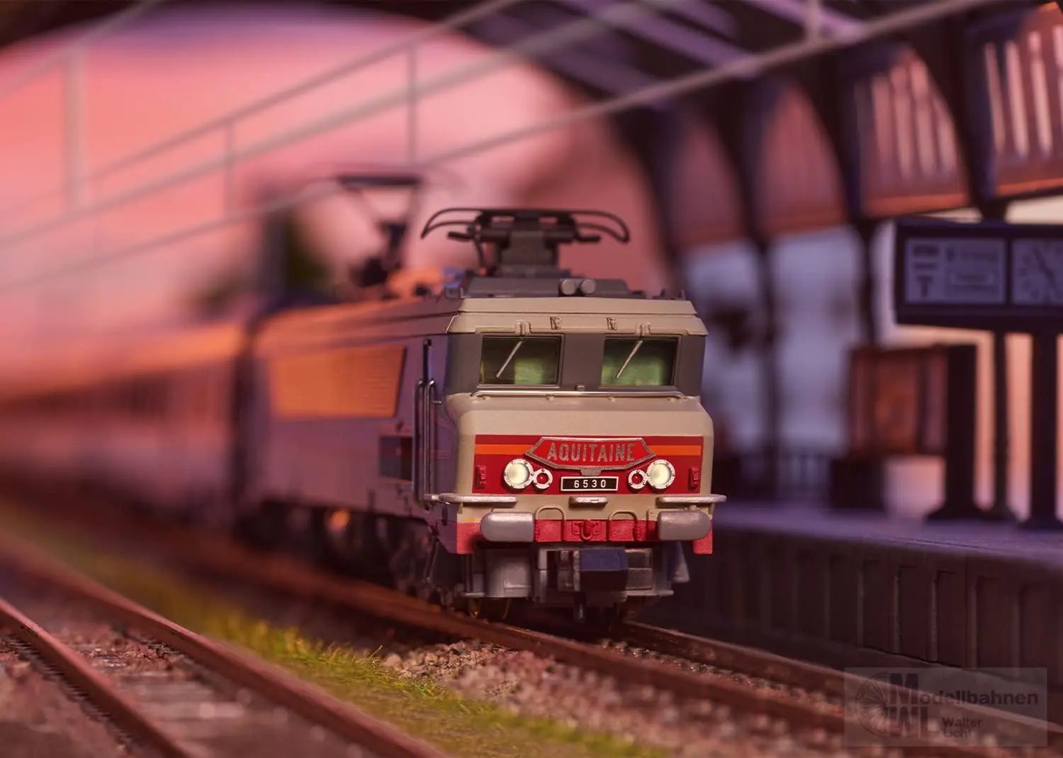 Trix 16612 - E-Lok Serie CC 6500 SNCF Ep.IV N 1:160 Sound