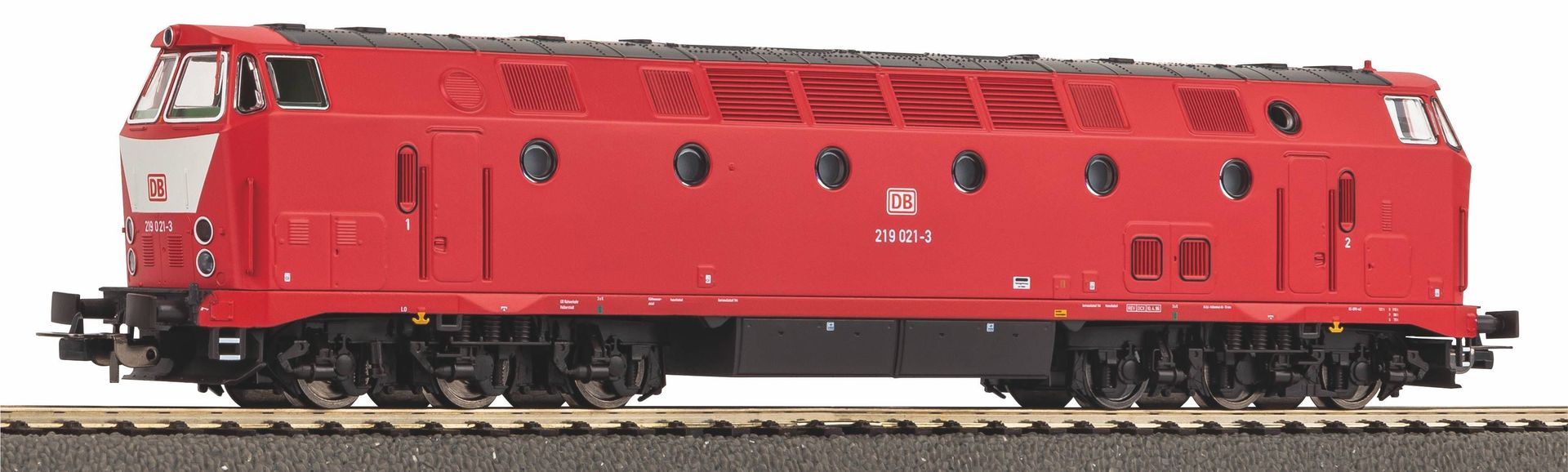 Piko 59943 - Diesellok BR219 DB Ep.V Licht oben H0/GL