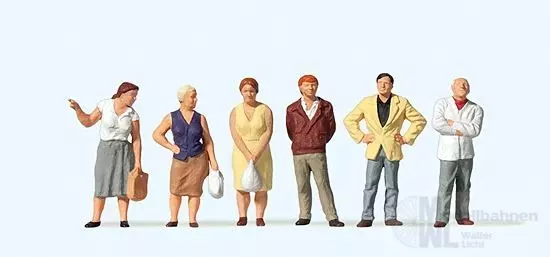 Preiser 10451 - Passanten H0 1:87