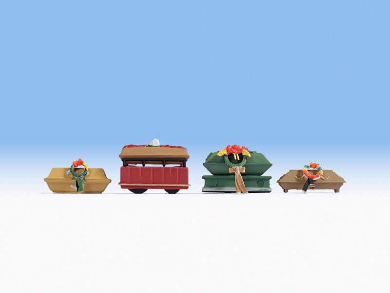 Noch 14874 - Beerdigungs-Zubehör H0 1:87 Noch 14874 - Beerdigungs-Zubehör H0 1:87