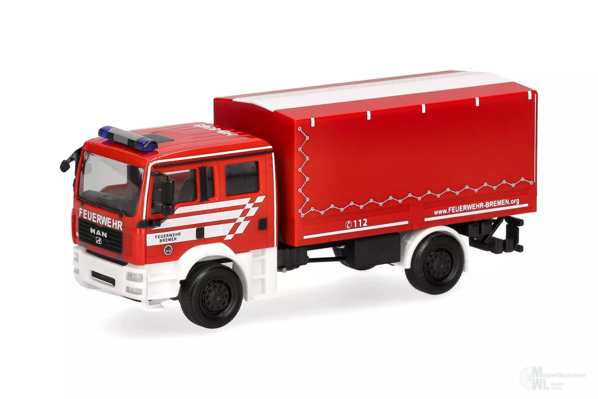 Herpa 098847 - MAN TGA M LKW Dekon FW Bremen H0 1:87