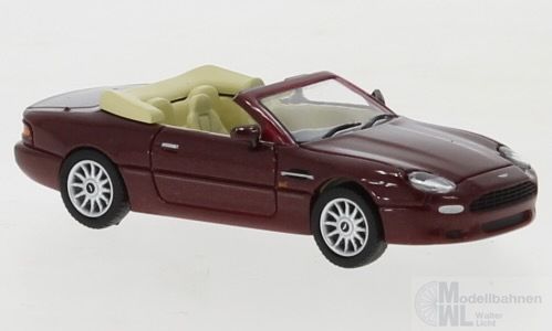 PCX-Models 870146 - Aston Martin DB7 Volante metallic dunkelrot 1994 H0 1:87
