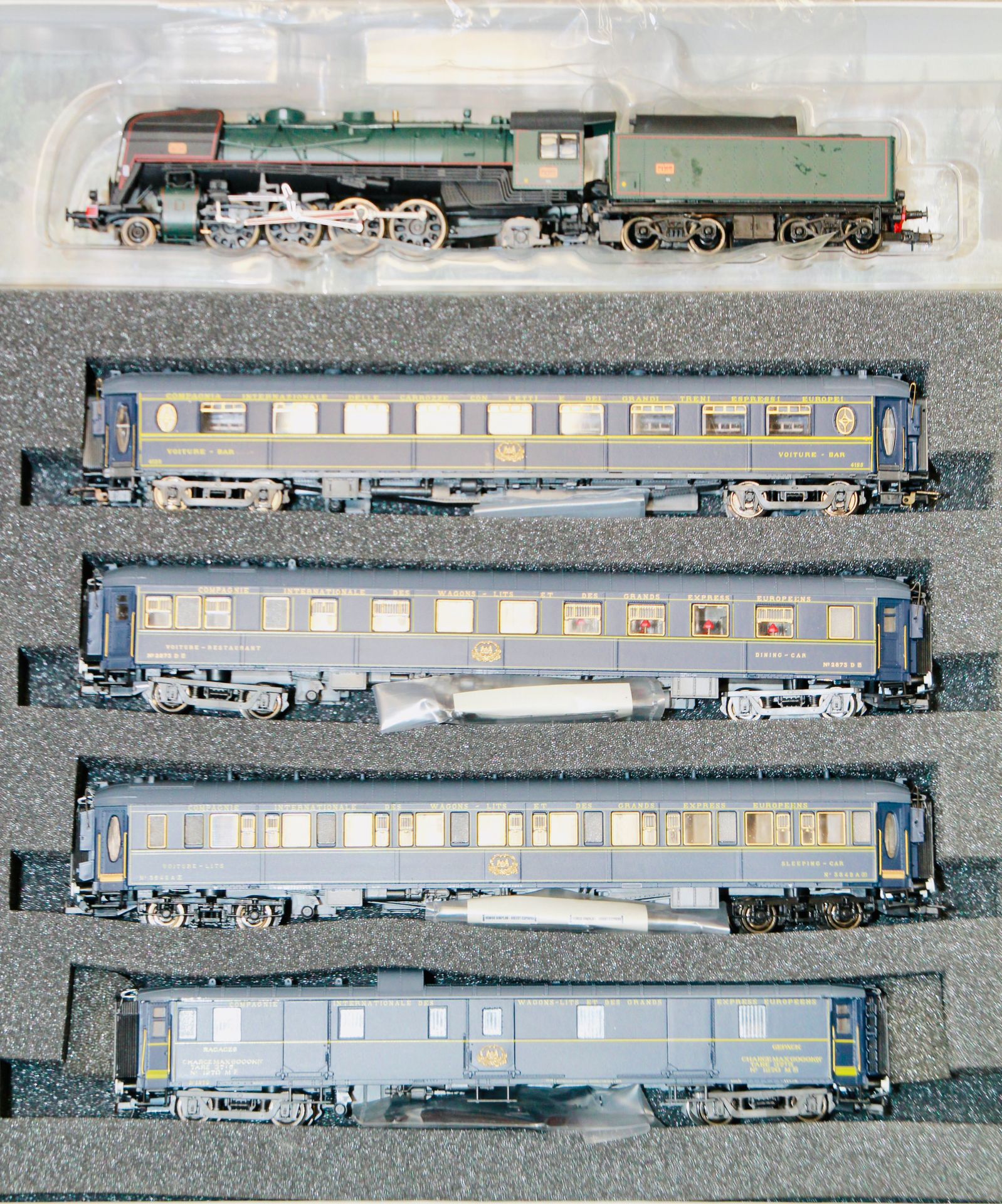 Rivarossi 5306 - Rivarossi - Dampflok BR 141 R 1157 grün Öltender H0/GL