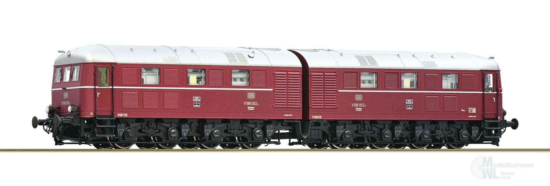 Roco 7310102 - Diesellok V 188 002 DB Ep.III rot H0/GL Sound