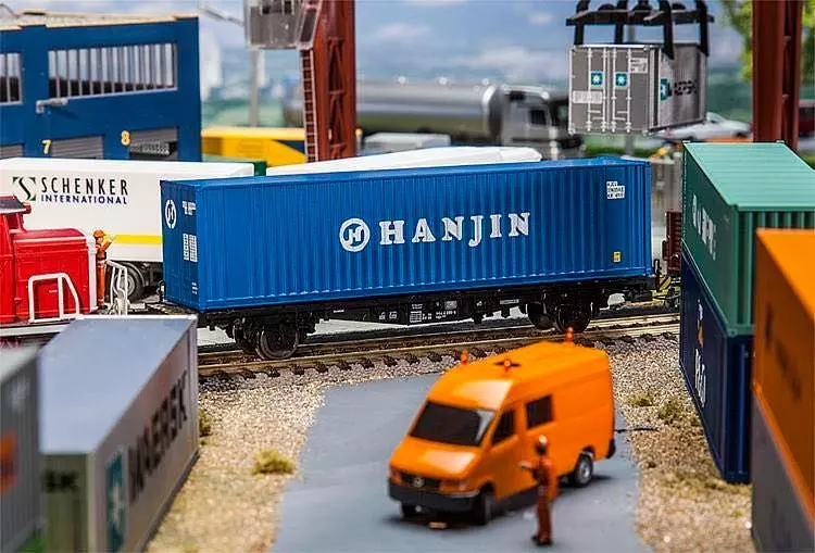 Faller 180842 - 40' Hi-Cube Container HANJIN H0 1:87
