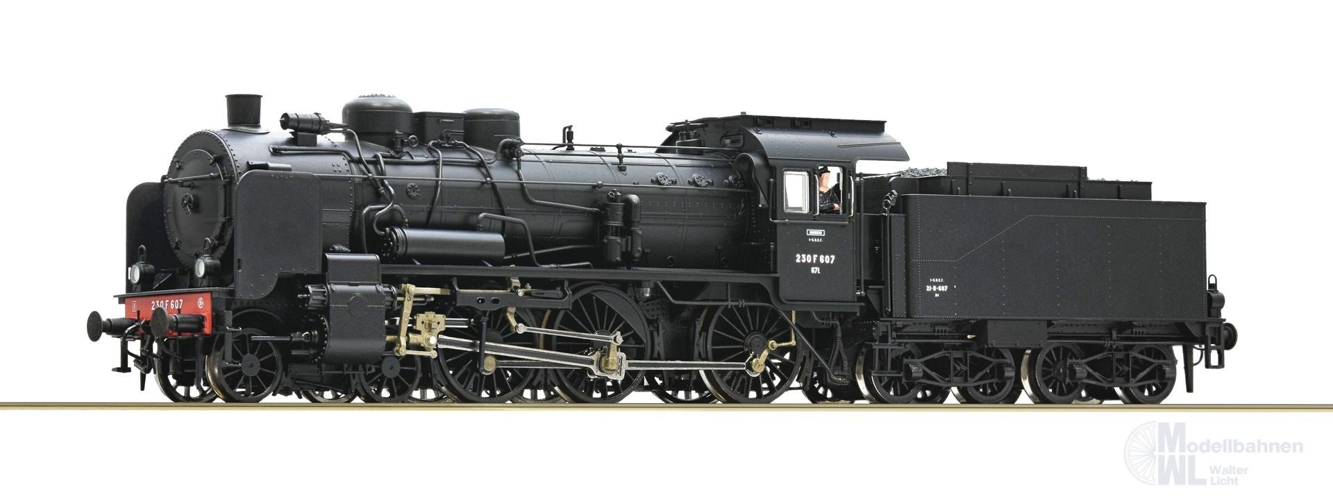 Roco 71385 - Dampflok BR 230 F 607 SNCF Ep.III H0/GL Roco 71385 - Dampflok BR 230 F 607 SNCF Ep.III H0/GL