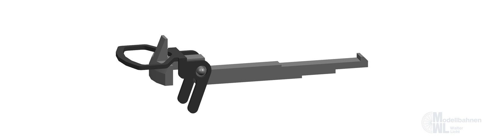 Bemo 5344100 - Kupplung 7244 Endwagen 10 Stück H0m