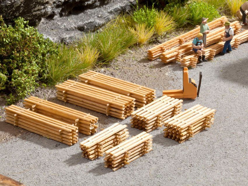 Noch 14214 - Bretterstapel 8 Stapel H0 1:87 Noch 14214 - Bretterstapel 8 Stapel H0 1:87