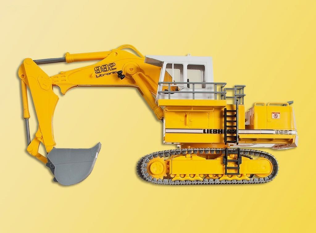 Kibri 11278 - LIEBHERR R992 Litronic mit Tieflöffel H0 1:87