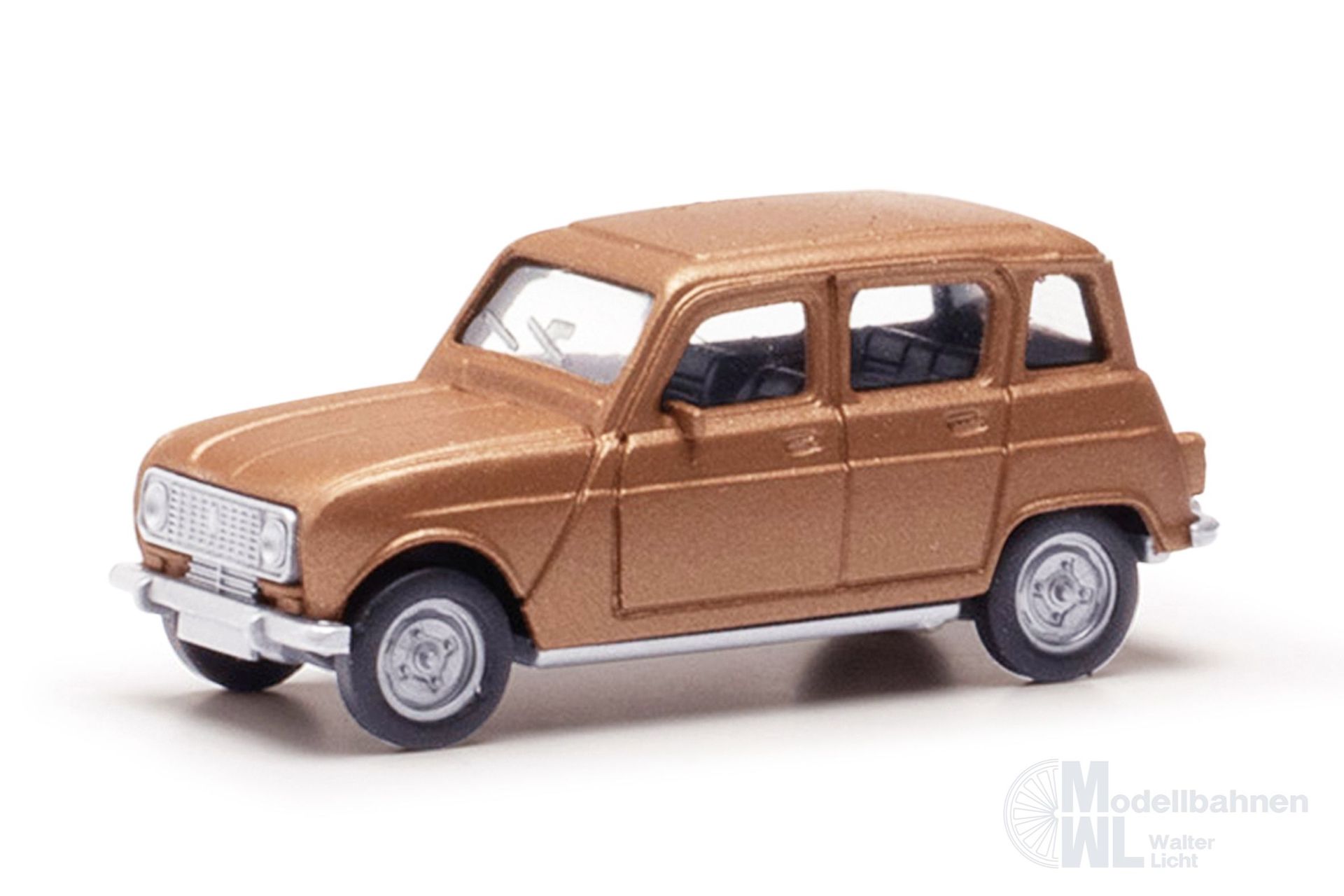 Herpa 030199-002 - Renault R4 beigemetallic H0 1:87 Herpa 030199-002 - Renault R4 beigemetallic H0 1:87