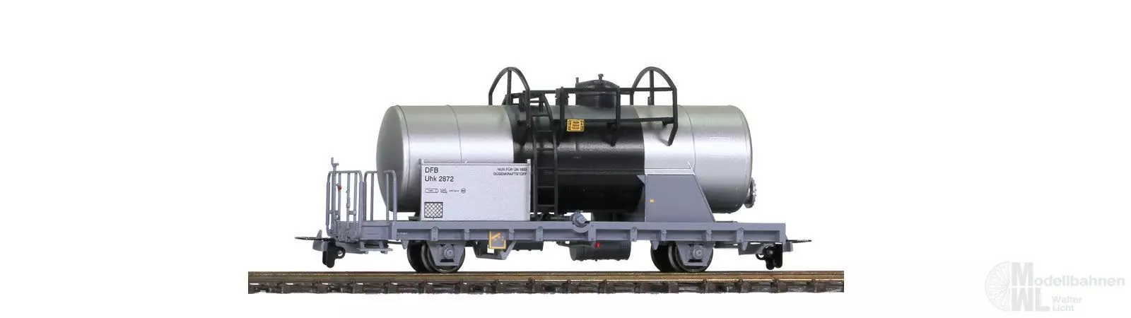 Bemo 2296592 - Kesselwagen DFB Ep.VI Uhk 2872 Jahreswagen 2022 H0m