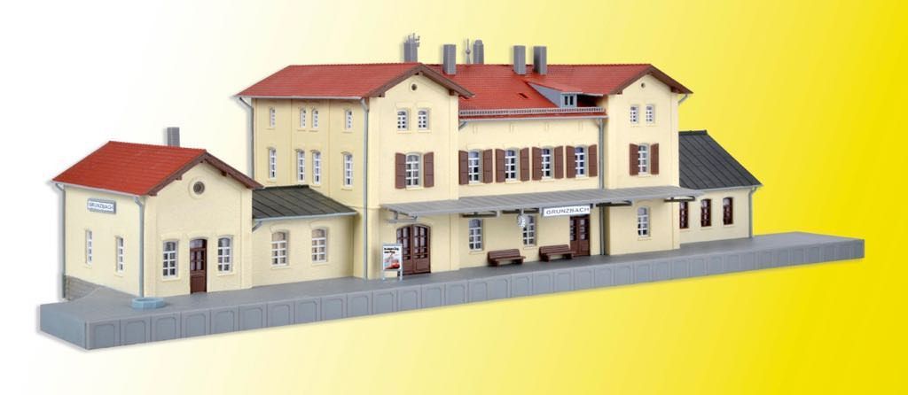 Kibri 37710 - Bahnhof Grunzbach N 1:160