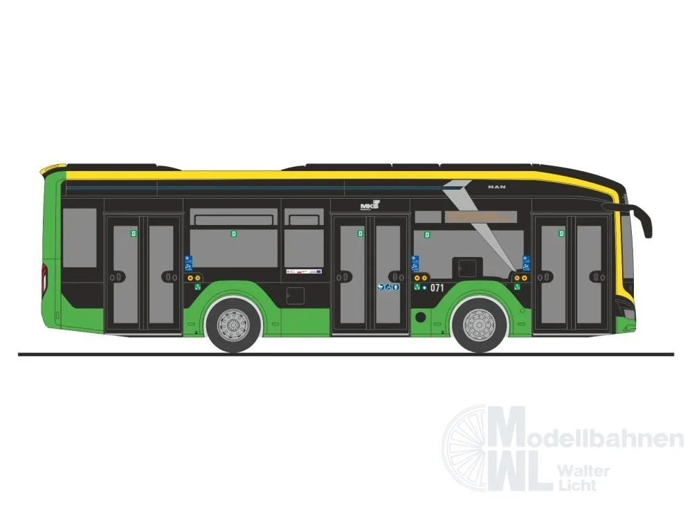 Rietze 74621 - MAN Lion's City 10 E MKS Debica (PL) H0 1:87