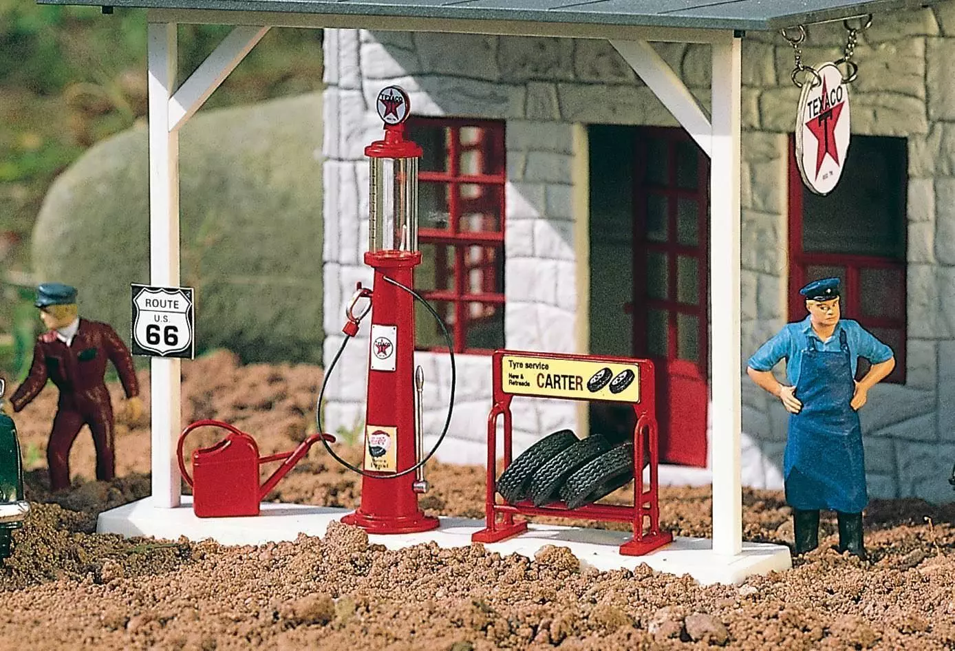 Piko 62286 - Antike US Zapfsäule 1 Stck. SPUR G 1:22,5