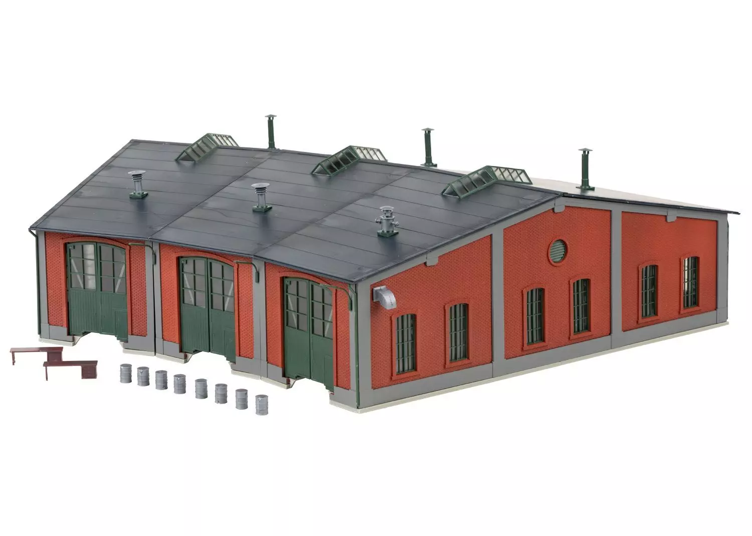 Märklin 72887 - Bausatz Lokschuppen 12° Teilung H0 1:87