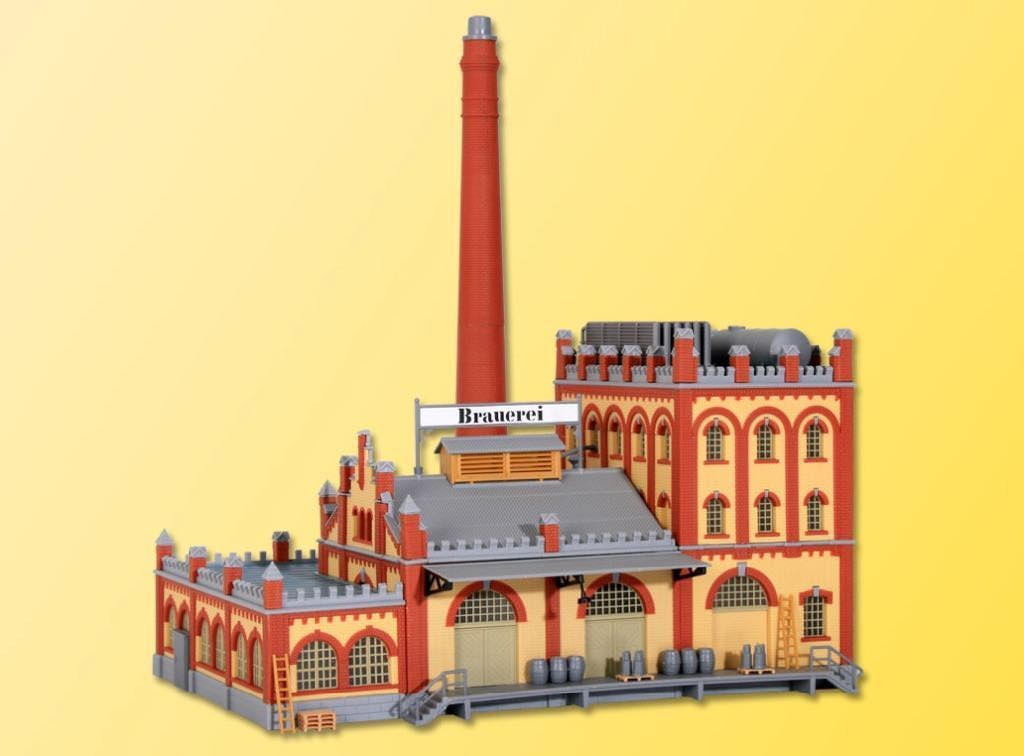 Kibri 39826 - Kühlhaus und Anlieferung Brauerei FeldschlösschenH0 1:87