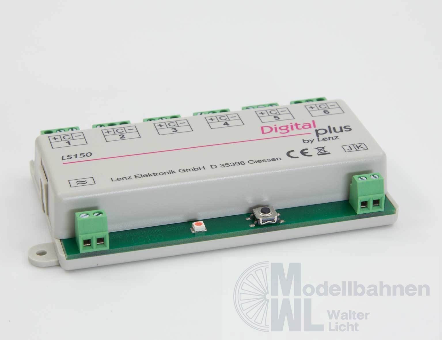Lenz 11150 - LS150 Schaltempfänger 6-fach für alle Antriebe