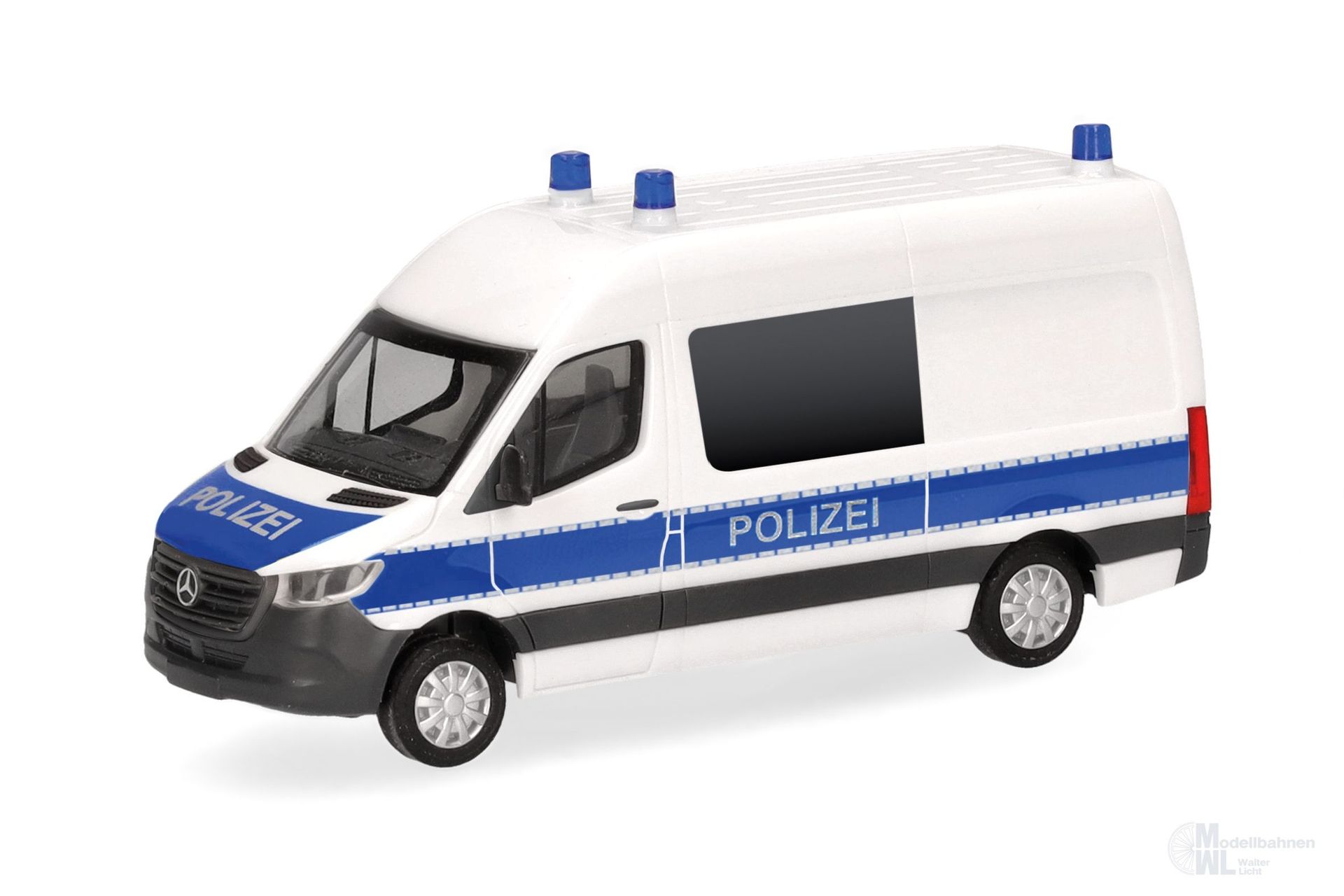 Herpa 98786 - Mercedes-Benz Sprinter 18 Halbus HD Polizei H0 1:87 Herpa 98786 - Mercedes-Benz Sprinter 18 Halbus HD Polizei H0 1:87