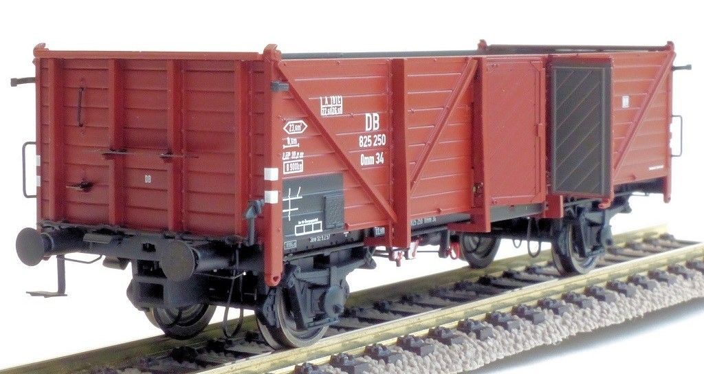 EX20337-1 Exact Train 20337 - Güterwagen offen DB Ep.III Omm34 Klagenfurt H0/GL