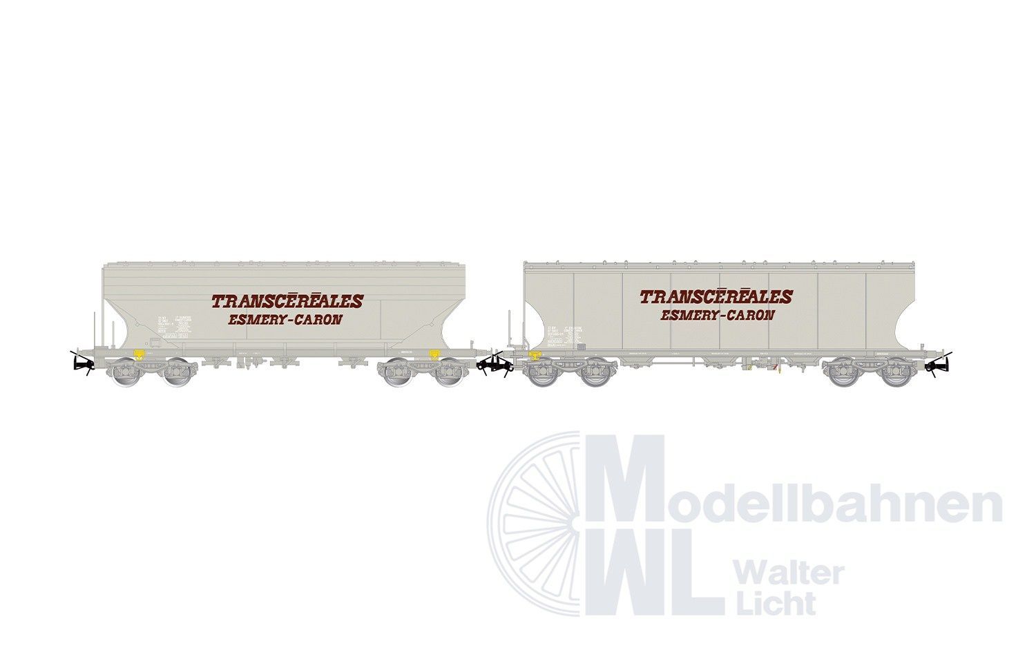 Jouef 6314 - Getreidesilowagen Set SNCF Ep.IV 2.tlg. Transcereales H0/GL Jouef 6314 - Getreidesilowagen Set SNCF Ep.IV 2.tlg. Transcereales H0/GL