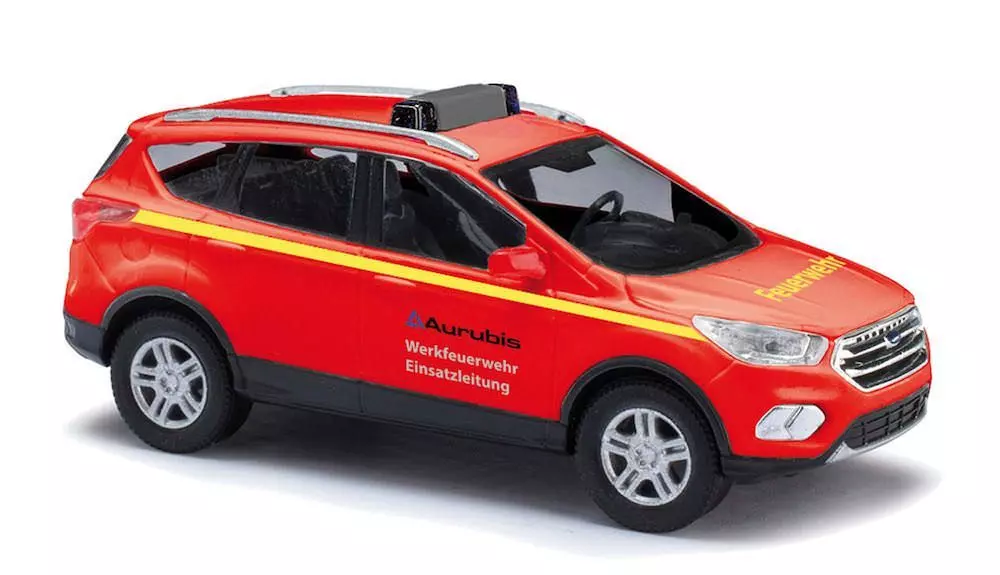Busch 53526 - Ford Kuga Werksfeuerwehr Aurubis H0 1:87