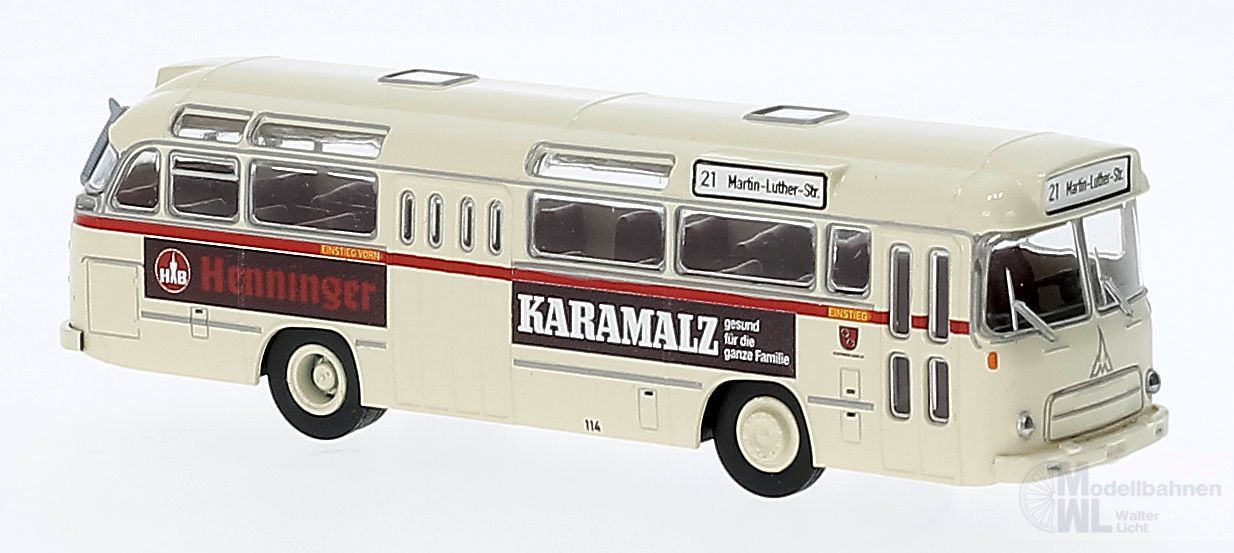 Brekina 59536 - Magirus Saturn 2 Henninger Karamalz Mainz H0 1:87