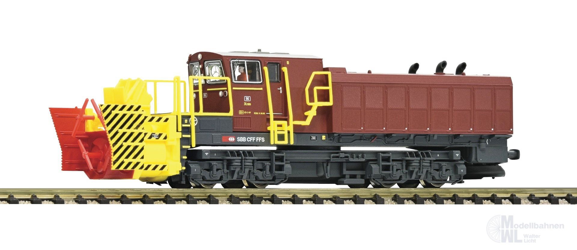 Fleischmann 7370021 - Schneeschleuder Beilhack SBB Ep.VI N 1:160 Sound