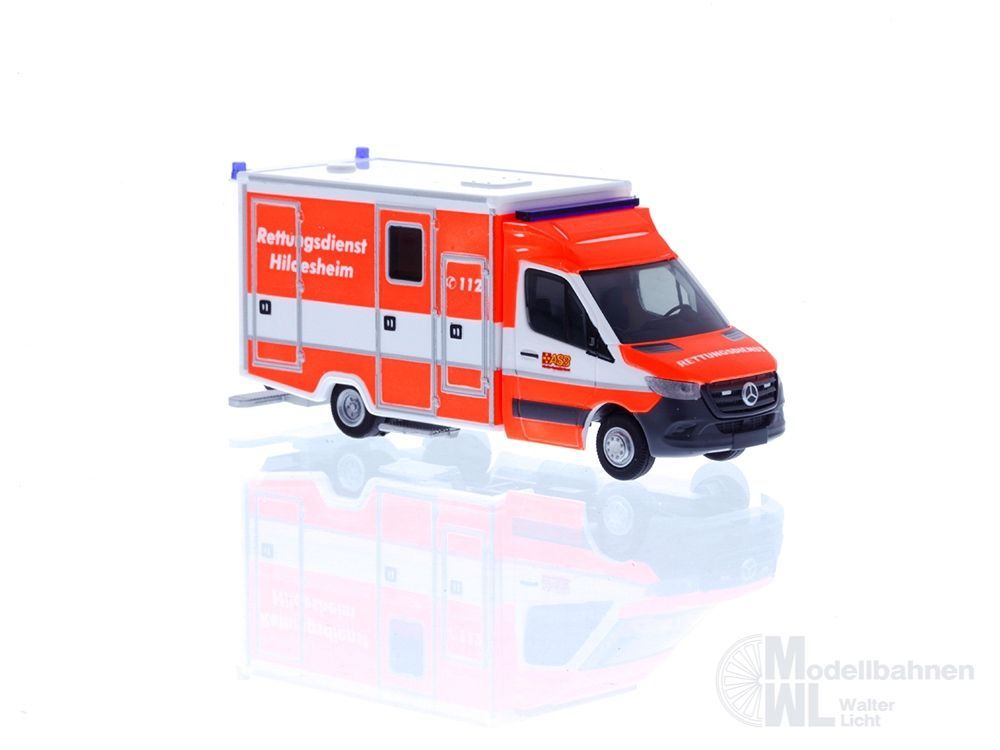 Rietze 76130 - Mercedes-Benz GSF RTW ´18 ASB Hildesheim H0 1:87