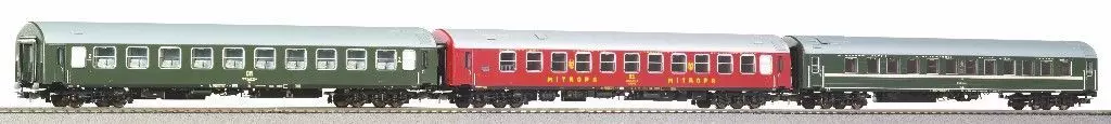 Piko 58245 - Personenwagen Set DRB Ep.IV D244 Brest/Köln 3.tlg. Set 2 H0/GL