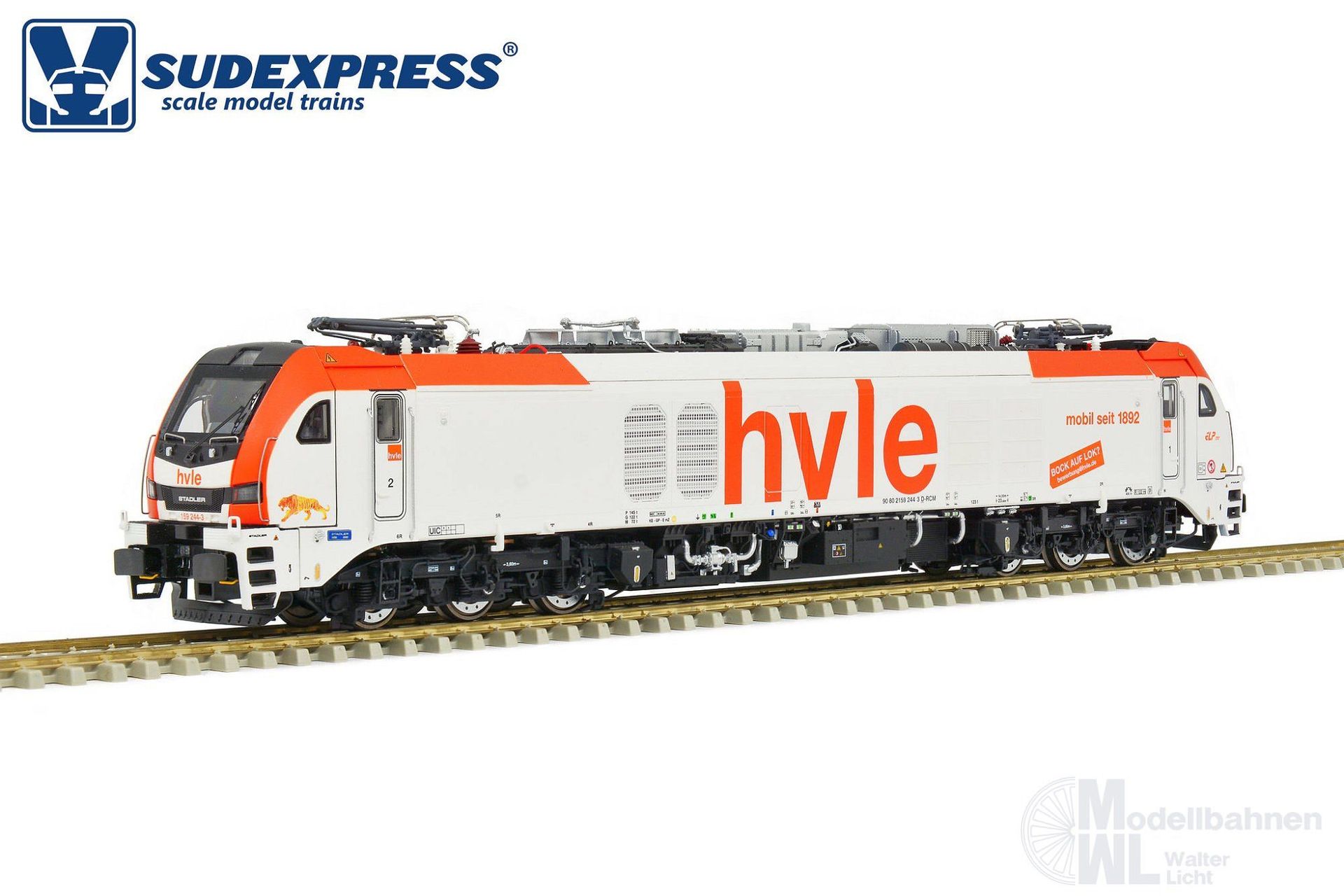 Sudexpress S1592448 - Zweikraftlok BR 159 / EuroDual HVLE Ep.VI H0/WS Sound