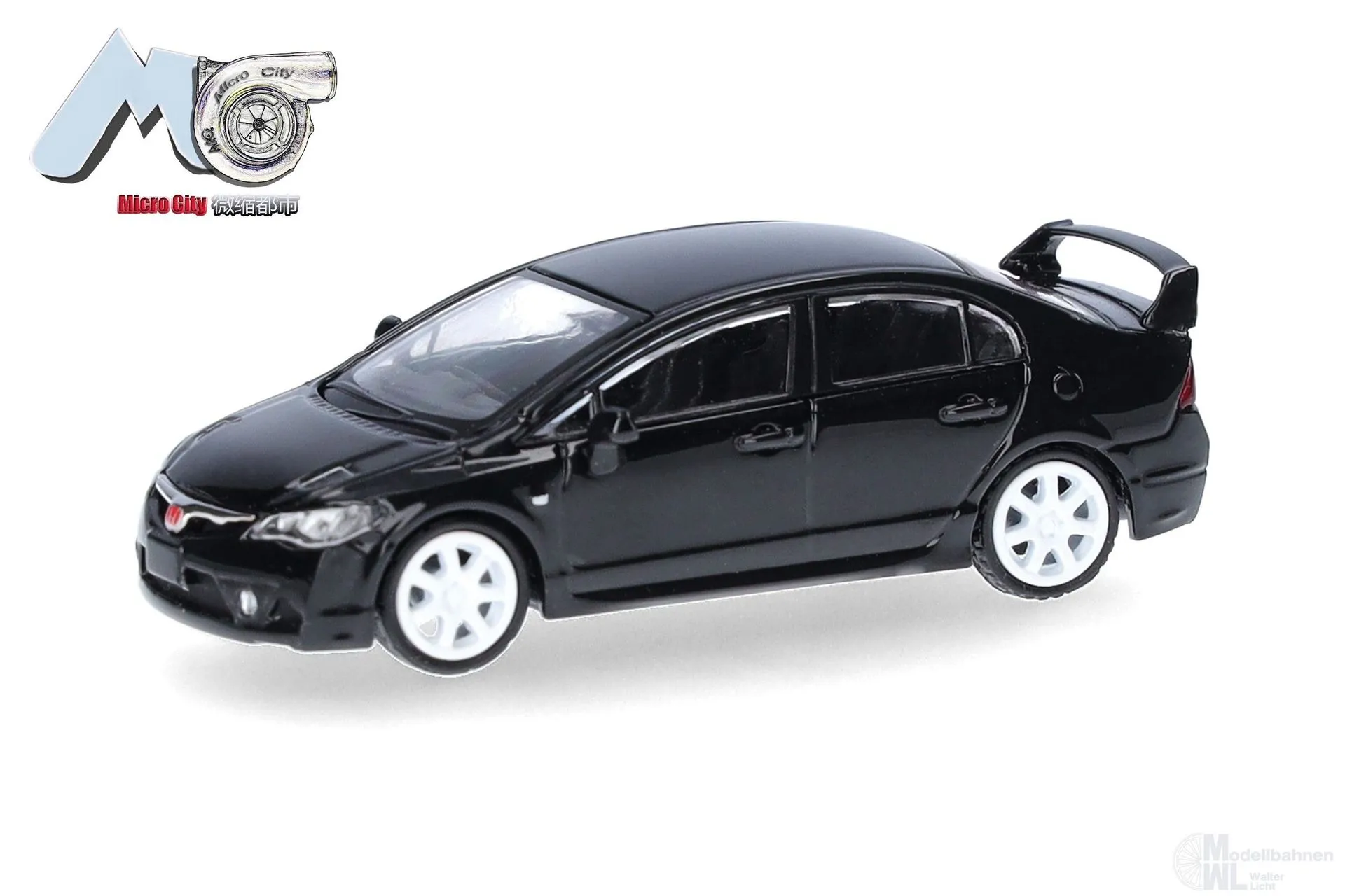 Herpa 87MC000100 - Honda Civic FD2 schwarz H0 1:87