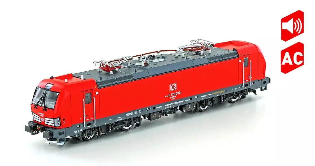 LS Models 18503S - E- Lok BR 193 DB Schenker Rail Polska rot DB Logo Ep.VI H0/WS Sound