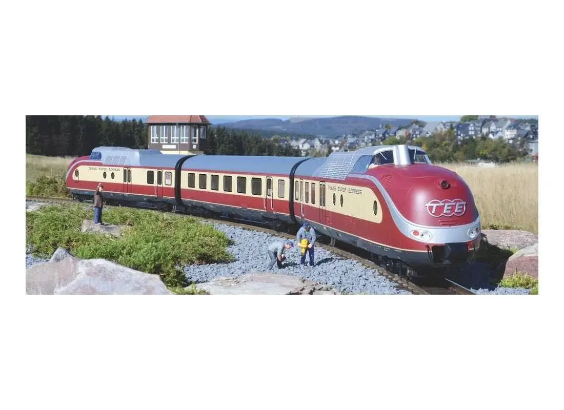 Piko 37320 - Dieseltriebwagen VT 11.5 DB Ep.III 3-tlg.1:22,5