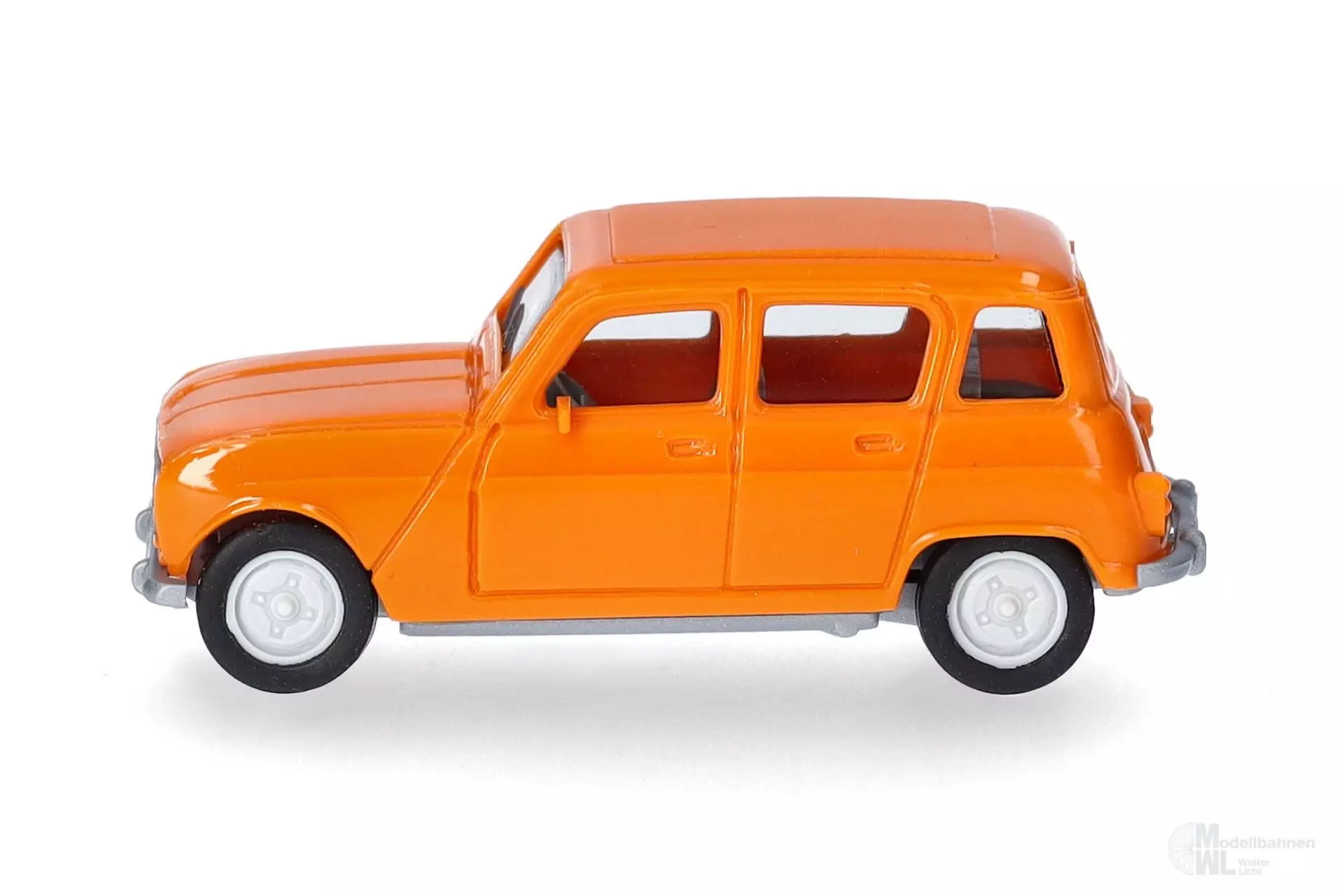 Herpa 020190-010 - Renault R4 orange andalou H0 1:87