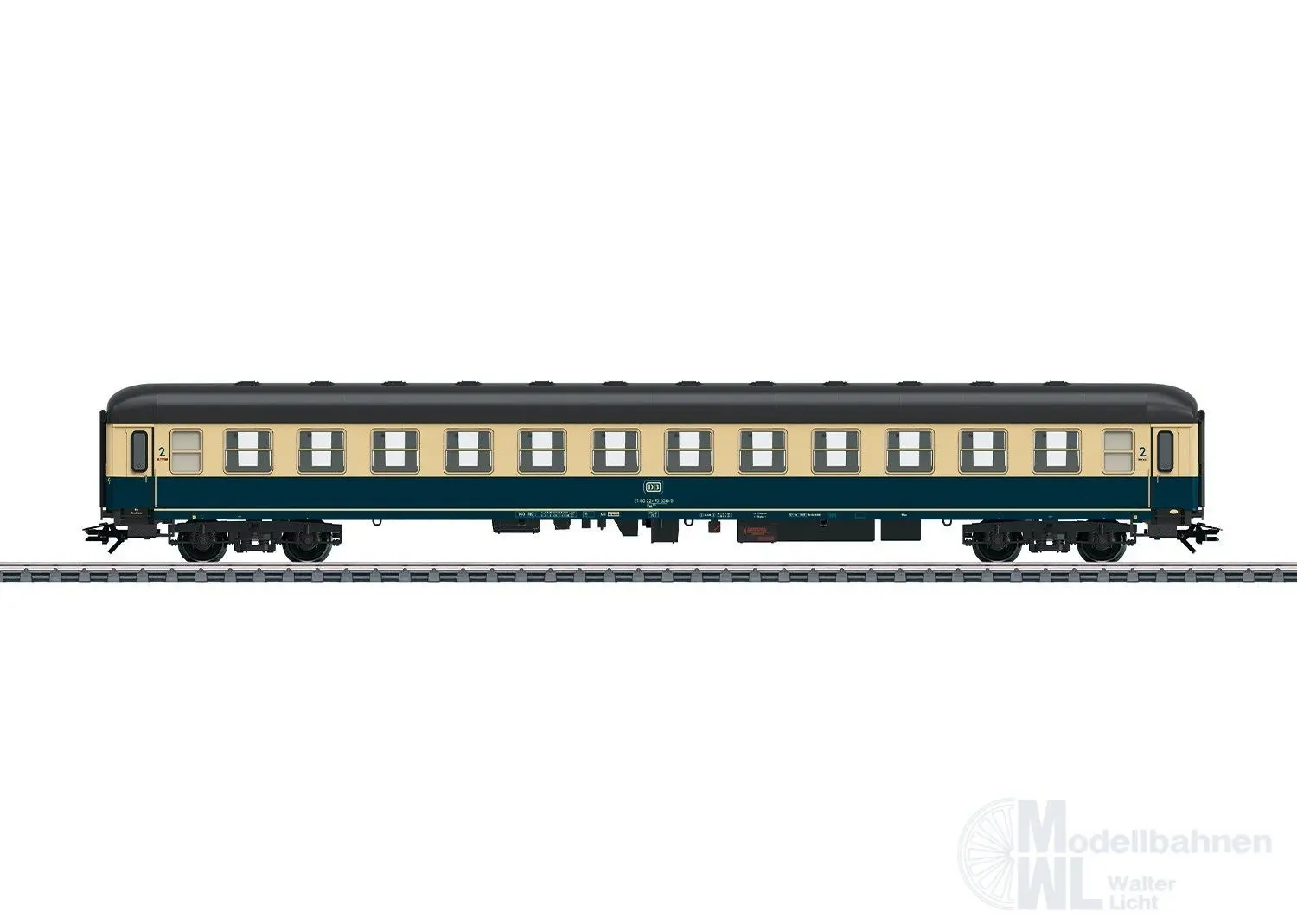 Märklin 43925 - Schnellzugwagen DB Ep.IV 2.Kl. Bm 234 H0/WS