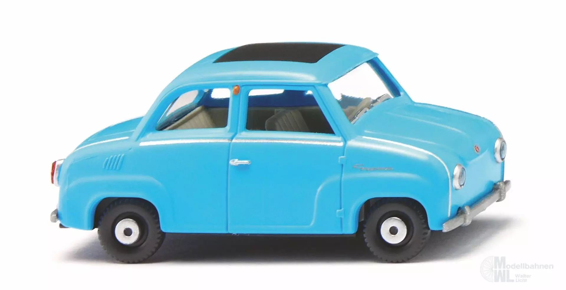 Wiking 018498 - Glas Goggomobil - eisblau H0 1:87