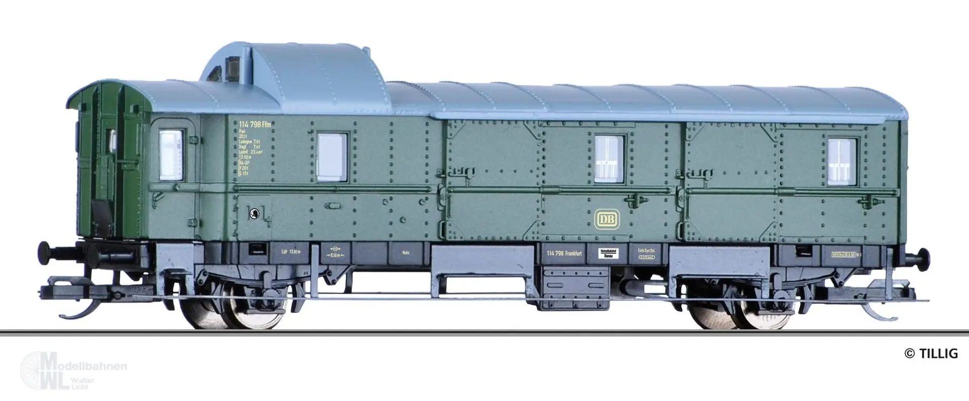 Tillig 13405 - Gepäckwagen DB Ep.III Pwi  TT 1:120