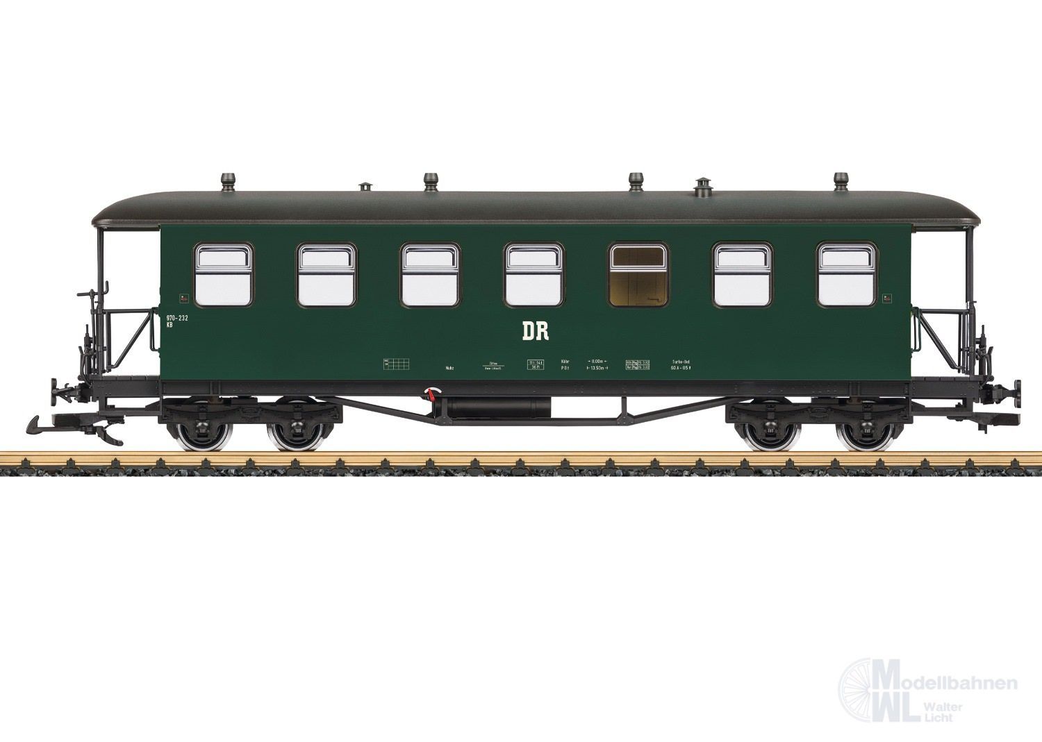 LGB 36372 - Personenwagen DR Ep.IV Spur G 1:22,5