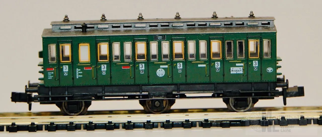 Fleischmann 8092 - FLEISCHMANN - Abteilwagen DRG Ep.II N 1:160