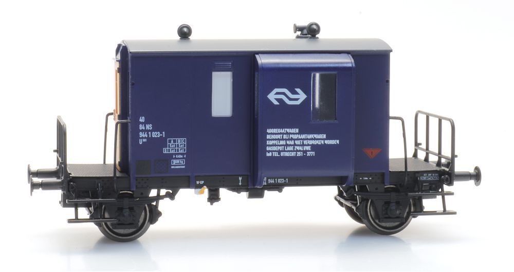 ARTITEC b.v. 20.214.13 - Güterzugbegleitwagen NS Ep.IV DG 023-1 Stromerzeugerwagen H0/GL